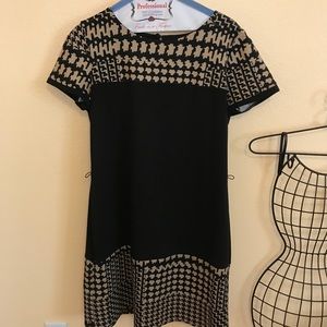 Black and Tan business dress